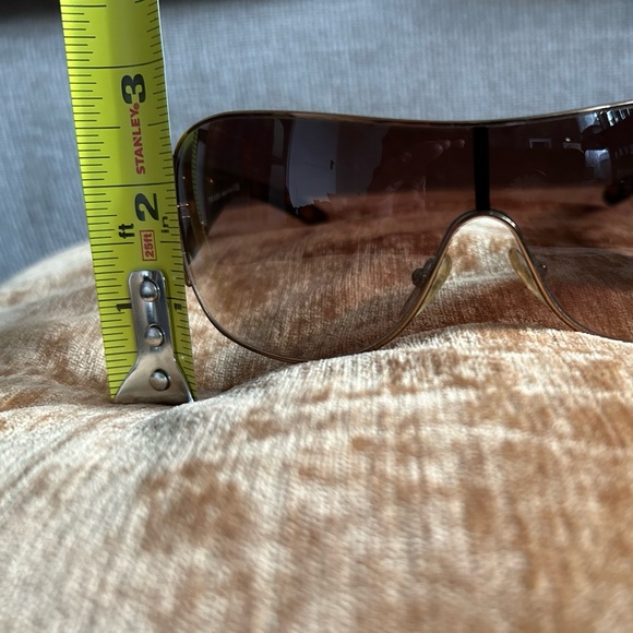 Prada Shield Tortoiseshell Sunglasses - Picture 15 of 16